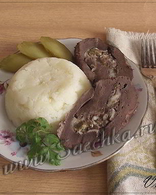 Печень фаршированная