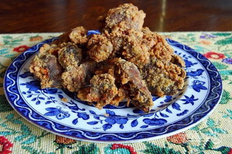 Рецепт печени куриц