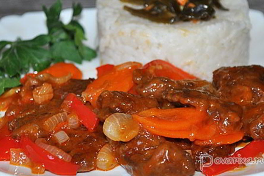 Рецепт печени по-китайски