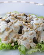 Печень с кедровыми орешками