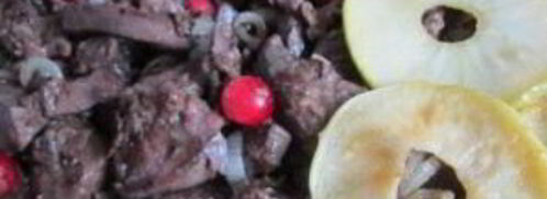 печень с яблоками в духовке. Шаг 7