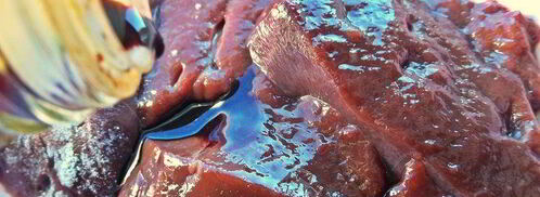 печень в беконе с картофелем. Шаг 2