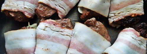 печень в беконе с картофелем. Шаг 10