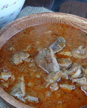 Печень в соусе