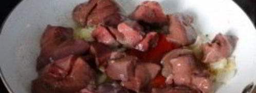 печень в соусе. Шаг 3