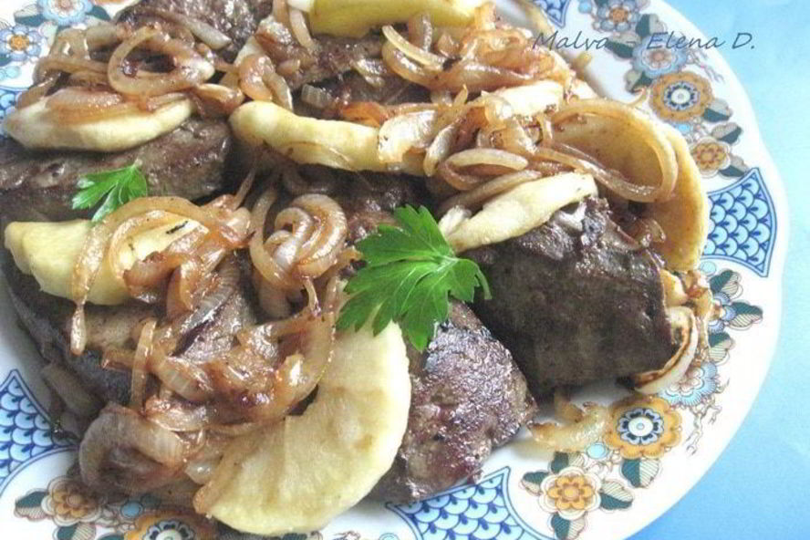 Рецепт телячьей печени по-берлински