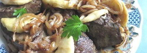 телячья печень по-берлински. Шаг 6