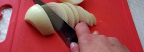 тушеная куриная печень. Шаг 2