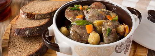 жареная куриная печень с яблоками и сладким перцем. Шаг 14