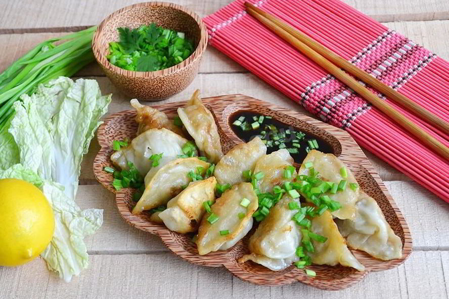 Рецепт гедзе японские пельмени