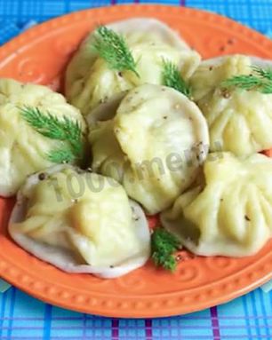 Хинкали в мультиварке на пару