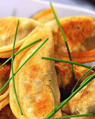 Китайские жареные пельмени