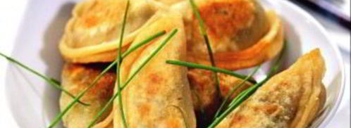 китайские жареные пельмени. Шаг 5