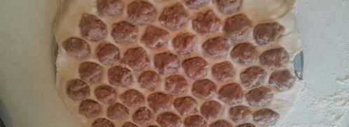 классические пельмени в пельменнице. Шаг 7