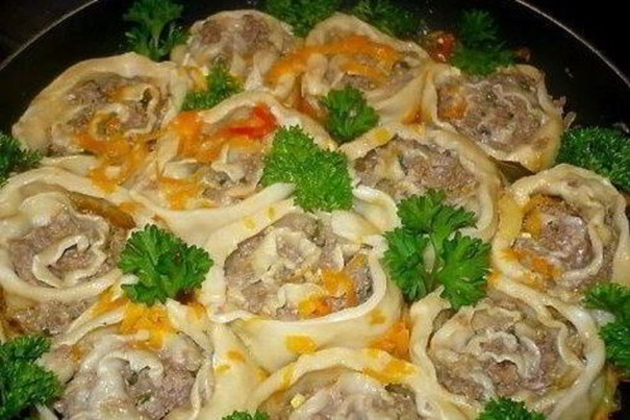 Рецепт ленивых домашних пельменей