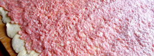 ленивые пельмени на овощной подушке. Шаг 16