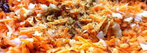 ленивые пельмени на овощной подушке. Шаг 10