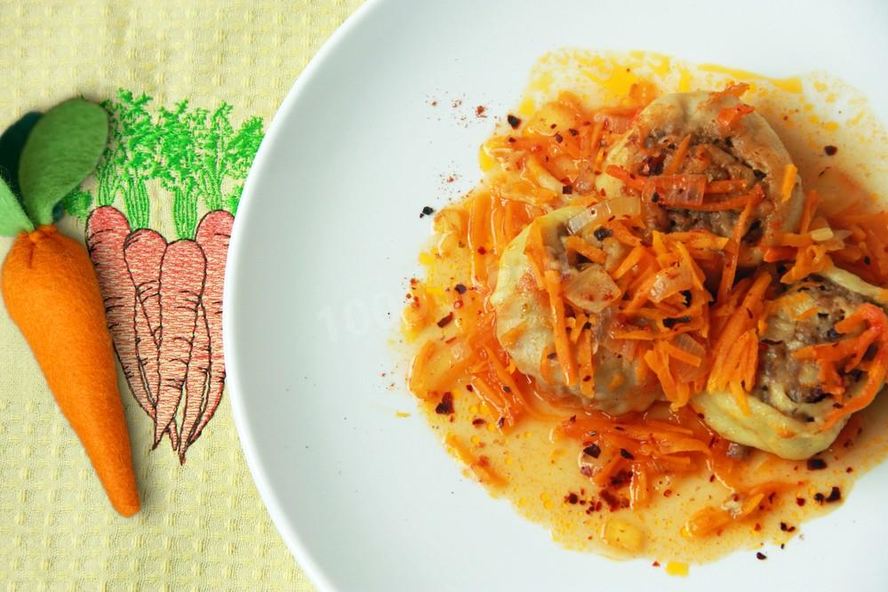 Рецепт ленивых пельменей на сковороде