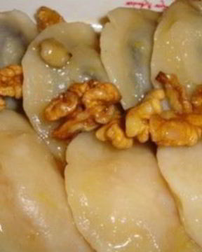 Пельмени по-татарски с орехами