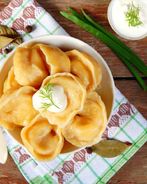 Пельмени с капустой