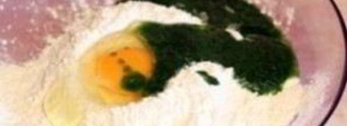 разноцветные пельмени с рыбой. Шаг 2