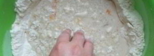 тесто для хинкали. Шаг 3