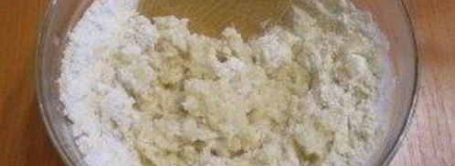 тесто для пельменей на кипятке. Шаг 3