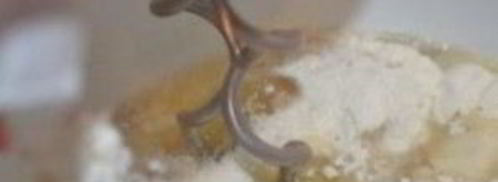 тесто для пельменей на минералке. Шаг 2