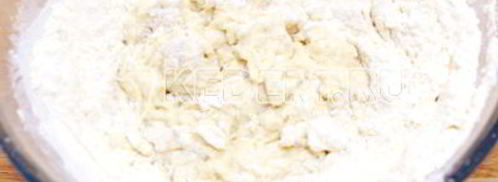 тесто для пельменей. Шаг 2