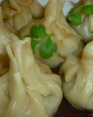 Вонтоны с грибами и пекинской капустой