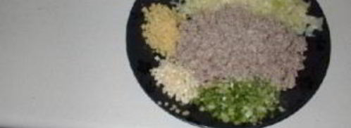 японские пельмени gyoza. Шаг 2