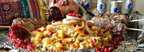 королевский персидский плов с люля-кебабом из баранины. Шаг 14