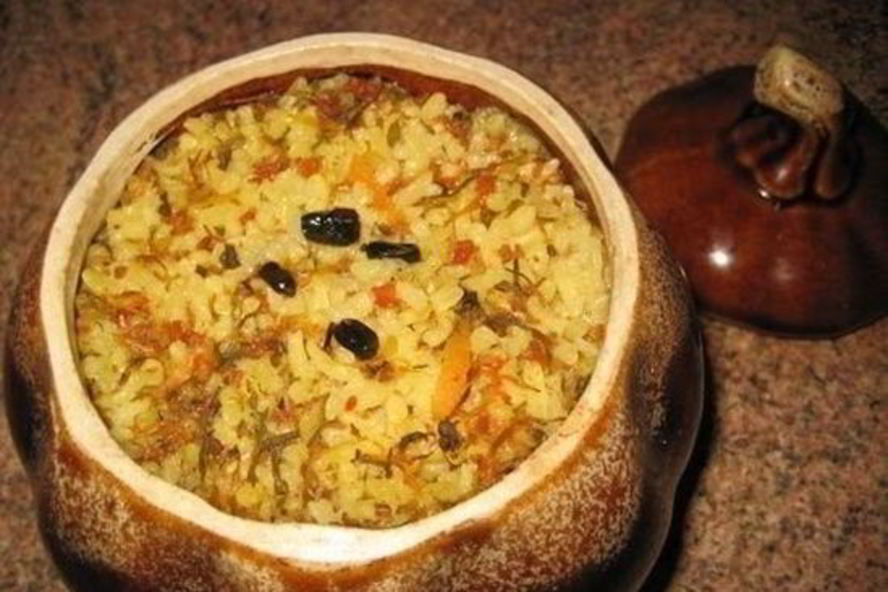 Рецепт куриного плова в горшочках