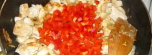 паэлья с курицей и креветками. Шаг 7