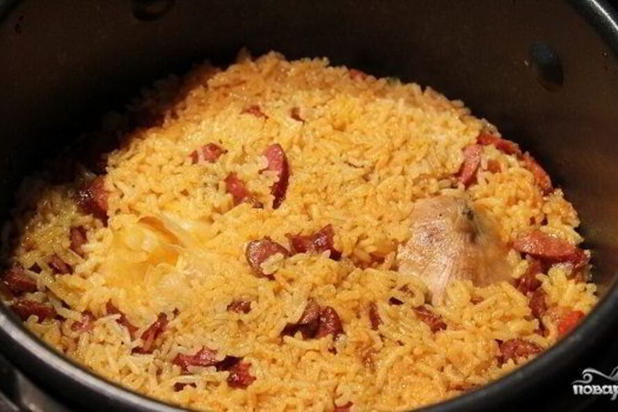 Рецепт паэльи в мультиварке