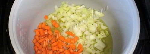 плов с фрикадельками в мультиварке. Шаг 3