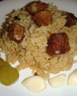 Плов с говядиной