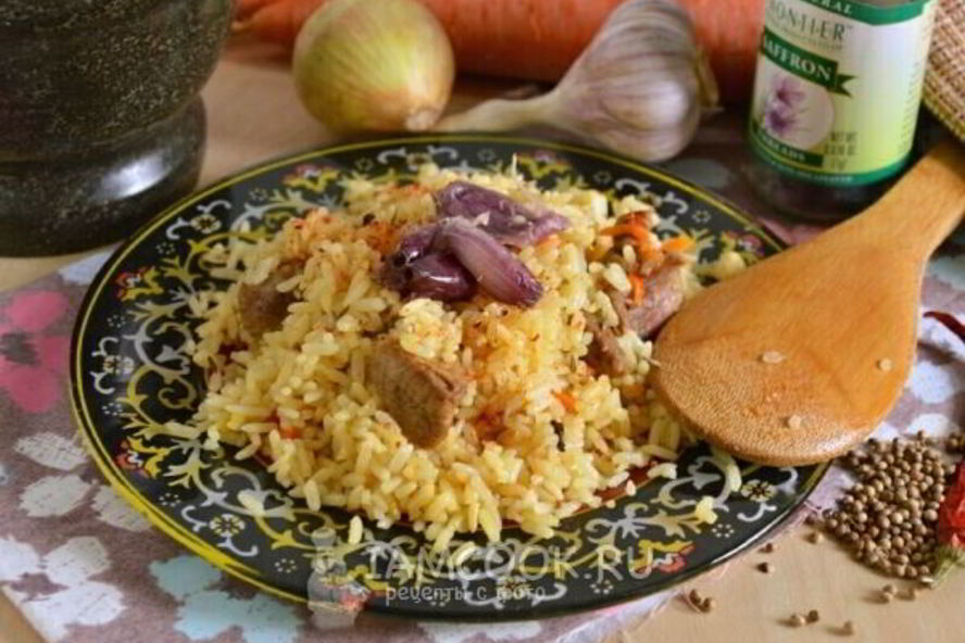 Рецепт плова с индейкой в мультиварке