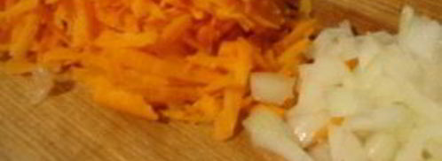 плов с курицей в микроволновке. Шаг 2