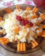 Плов с тыквой и изюмом