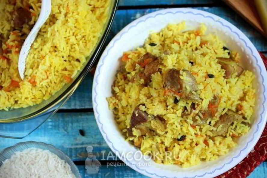 Рецепт плова со свининой в духовке