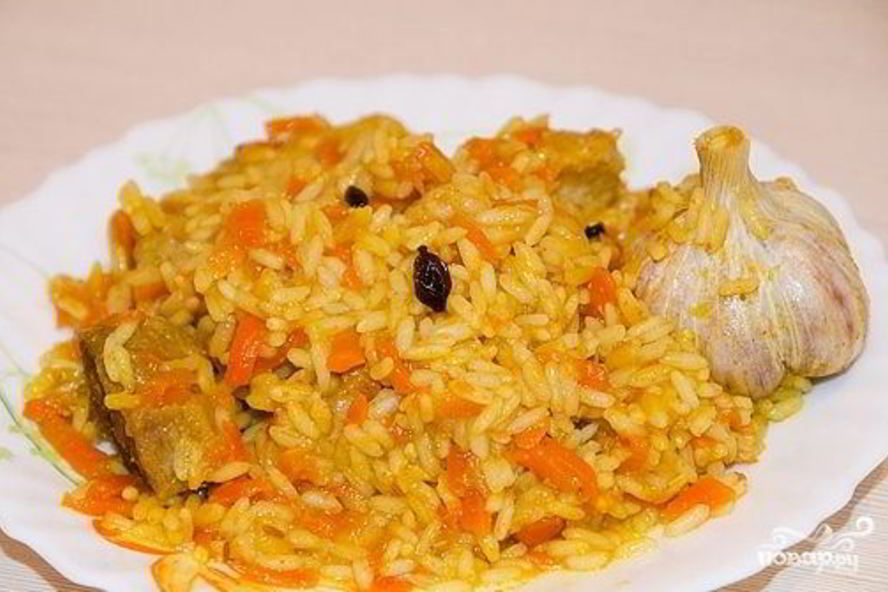 Рецепт плова в мультиварке-скороварке