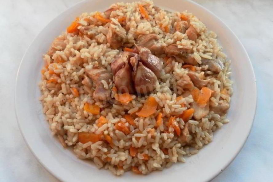 Рецепт узбекского плова с курицей домашний