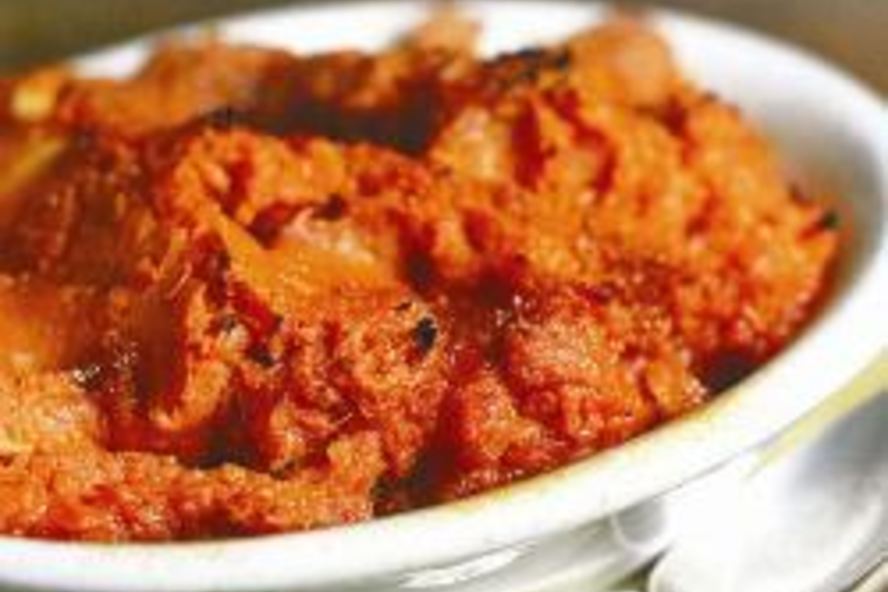 Рецепт пюре из сладкого картофеля с апельсиновой глазурью