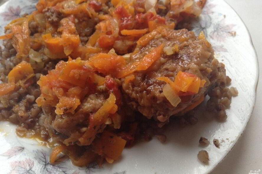 Рецепт фрикаделек с овощным рагу
