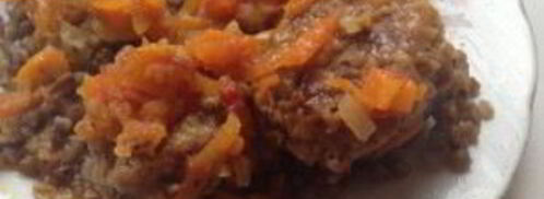 фрикадельки с овощным рагу. Шаг 5