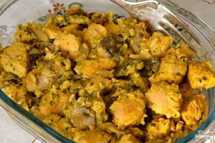 Рецепт фрикасе из индейки