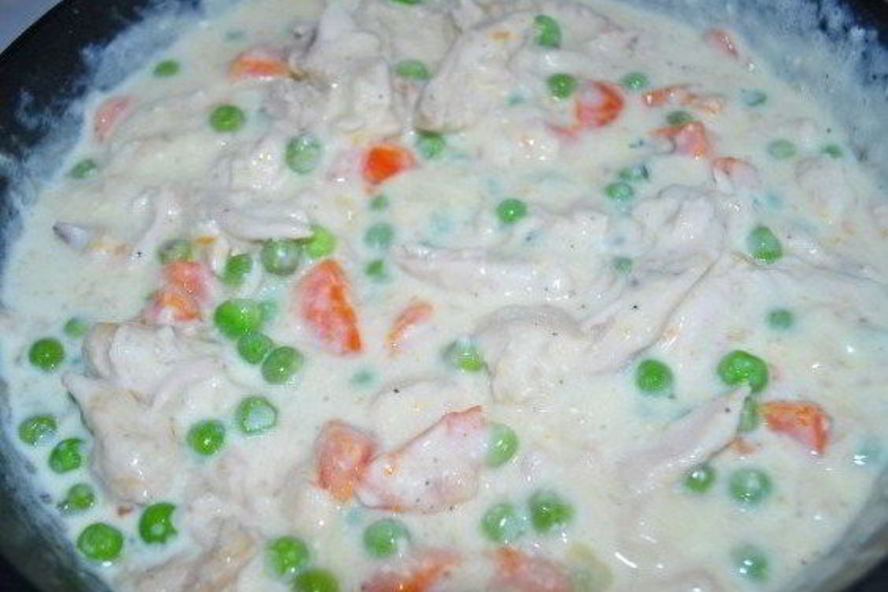 Рецепт фрикасе из куриного филе