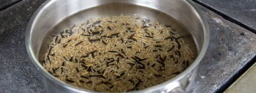 грибное рагу с диким рисом. Шаг 2