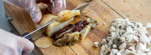 грибное рагу с диким рисом. Шаг 4